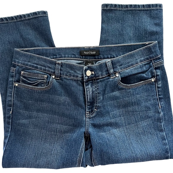 WHBM Crop Jeans sz 8 - Picture 4 of 6
